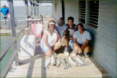 Striper caught on Lake Buchanan with Rick Ransom Striper Guide