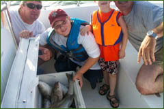 Rick Ransom Striper Guide Service on Lake Buchanan provides everything you need to catch striper on Lake Buchanan